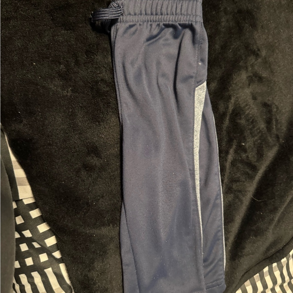 Navy and Gray Kids 12m Comfy Jogger Pants. Must have. Never worn. - Picture 6 of 7